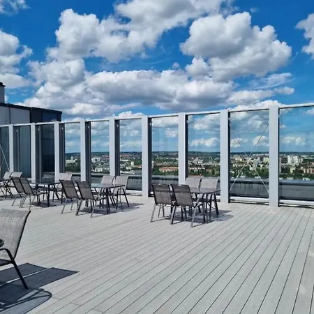 Apartamento Hanza Tower Lux Jacuzzi & Sauna & Pool