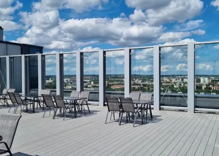 Διαμέρισμα Hanza Tower Lux Jacuzzi & Sauna & Pool